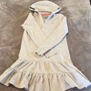 Gently Worn Ralph Lauren Hooded Polo Dress